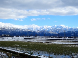 上市から立山連峰