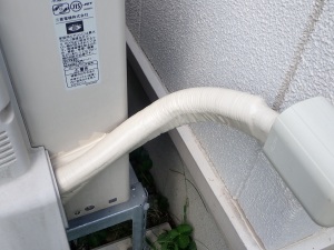 エアコン配管修理