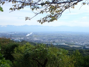 二上山より立山連峰