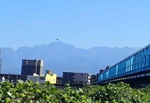 有沢橋と剱岳